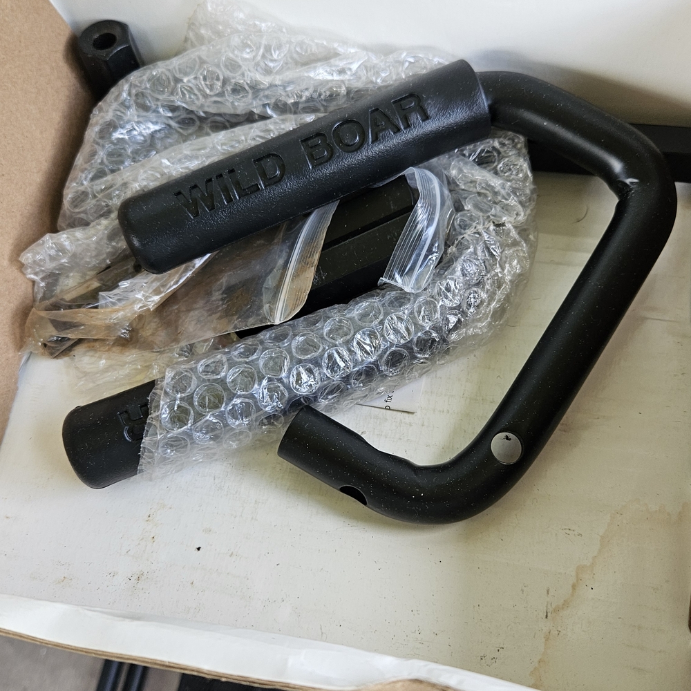 Wild Boar Black Grab Handles